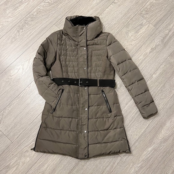 Brown Taupe belted Zara Jacket!!! - Picture 1 of 6